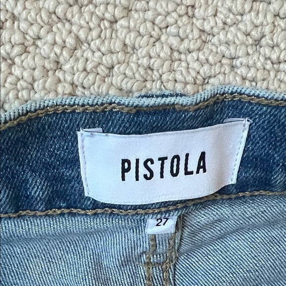 Pistola Lennon Crop Blue Jeans - Picture 7 of 8